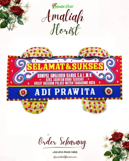 Papan Bunga Ucapan Selamat Kingkang