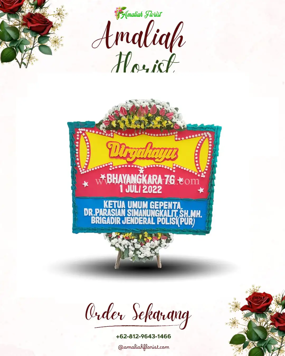 Papan Bunga HUT Ulang Tahun Kingkang